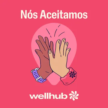 Nós aceitamos Wellhub. Toque para falar no WhatsApp
